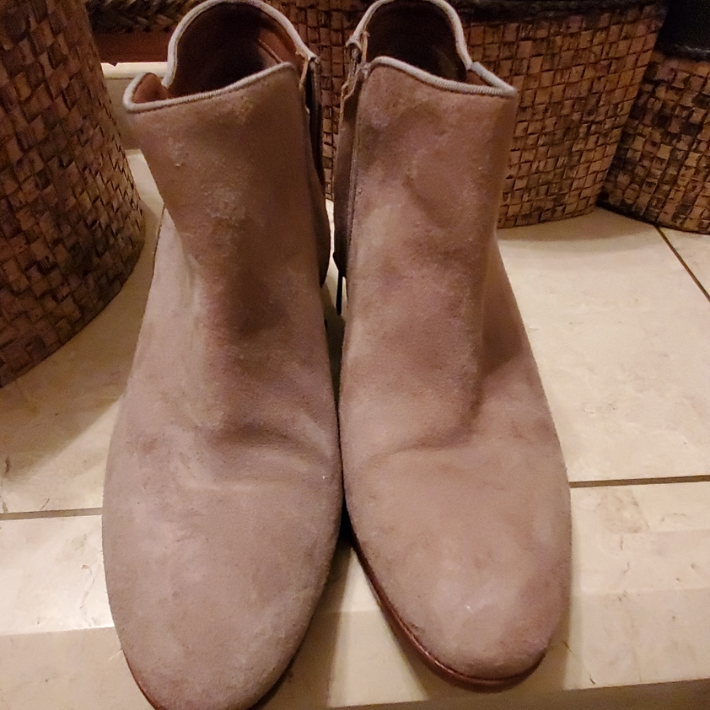 Sam Edelman "Petty" suede ankle bootie